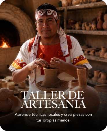TALLER DE ARTESANIA MOCHE DE SOL Y BARRO