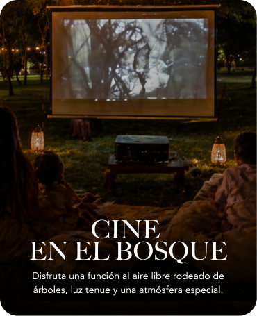 cine en el bosque